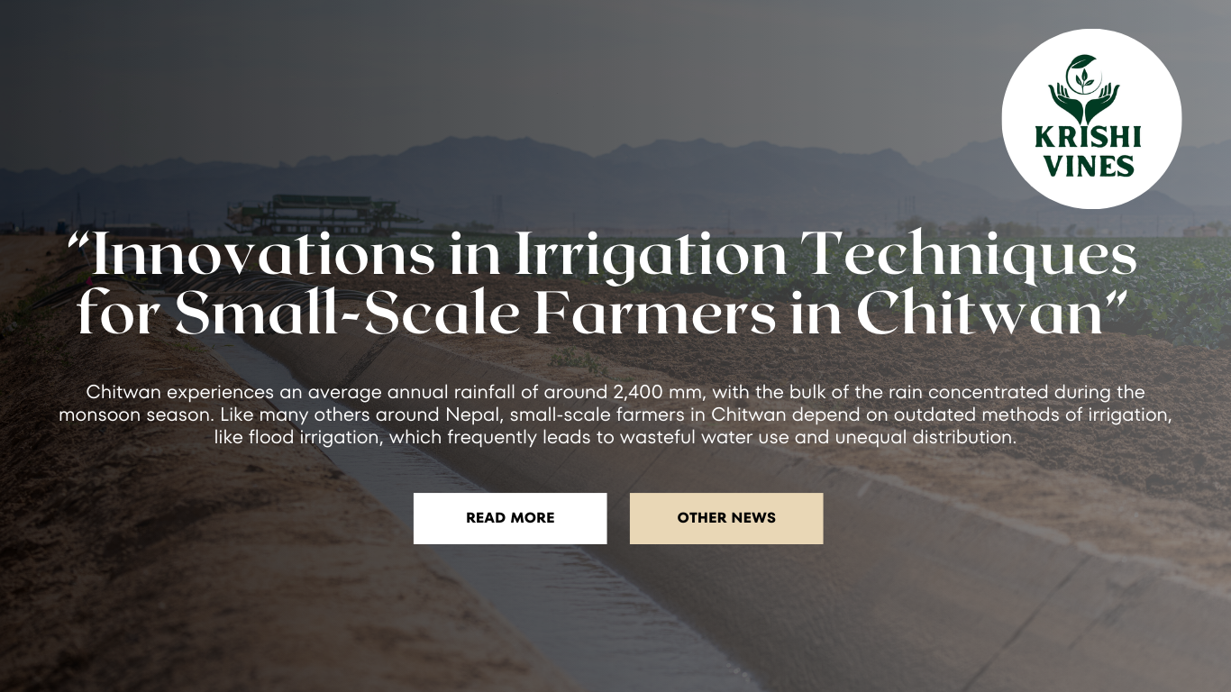 Innovation, Irrigation