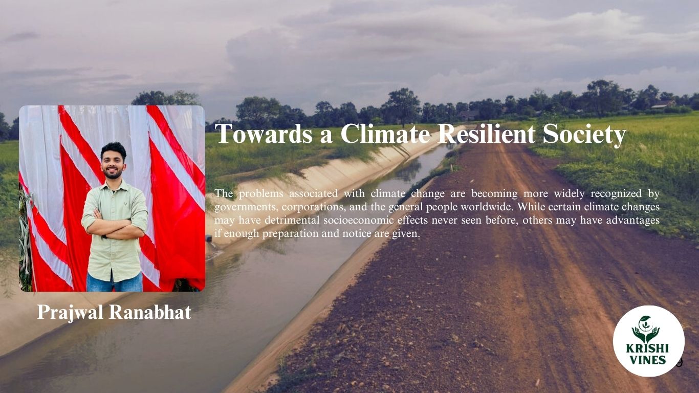 A step towards a climate resilient society ||Krishi Vines||