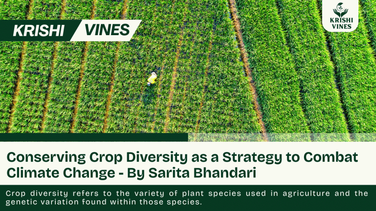 Conserving Crop Diversity as a Strategy to Combat Climate Change - By Sarita Bhandari