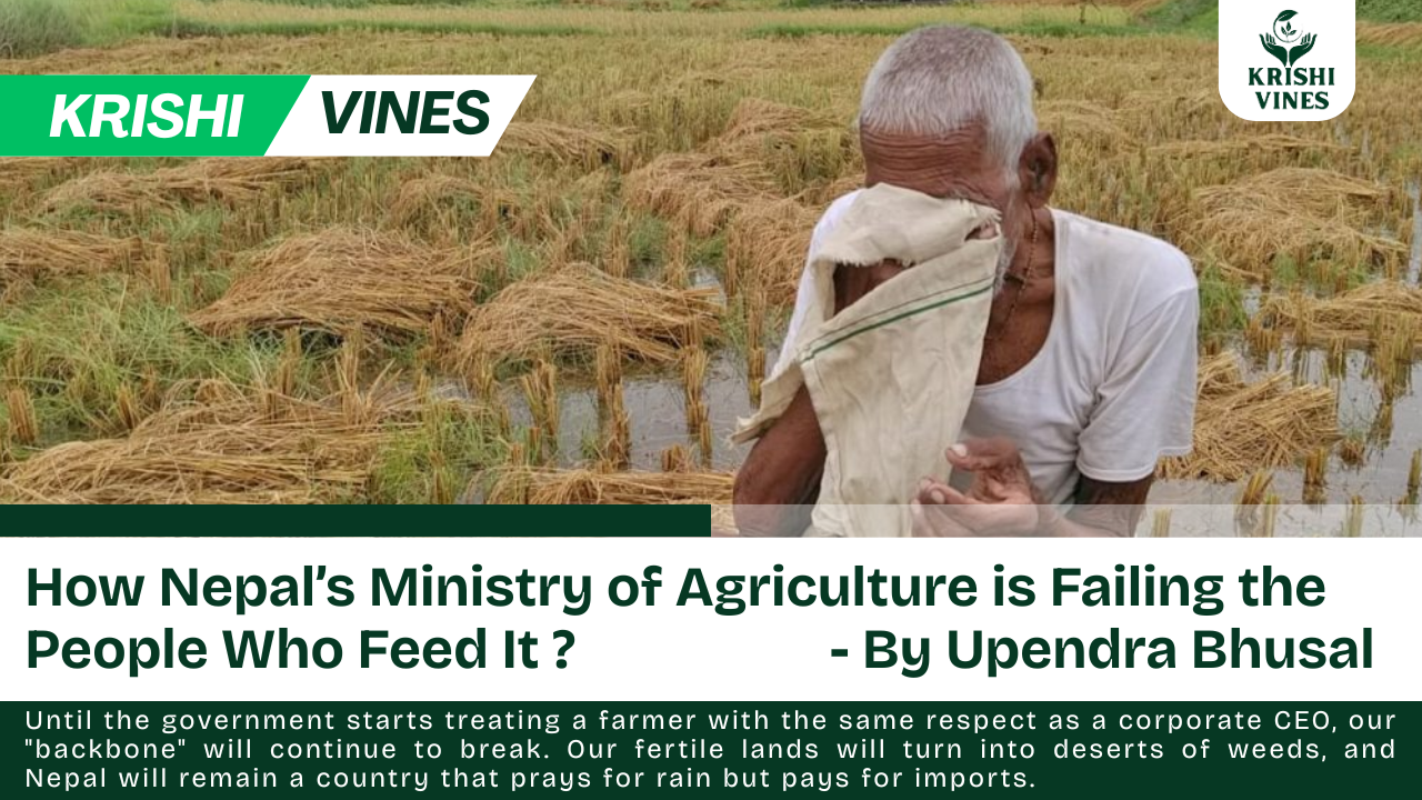 How Nepal’s Ministry of Agriculture is Failing the People Who Feed It