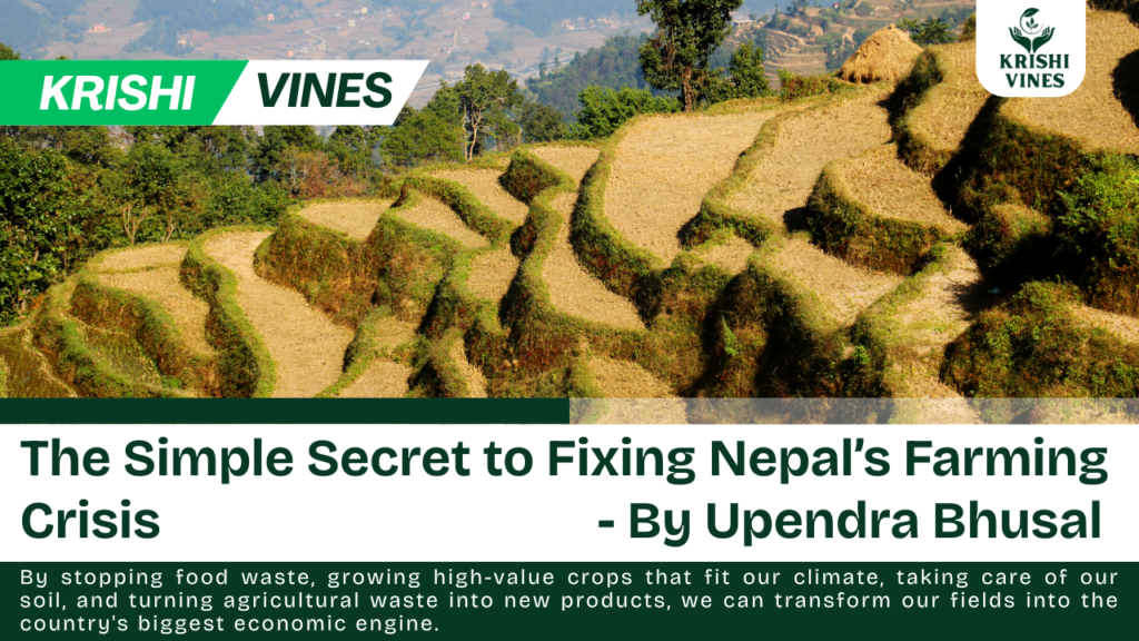 The Simple Secret to Fixing Nepal’s Farming Crisis – By Upendra Bhusal